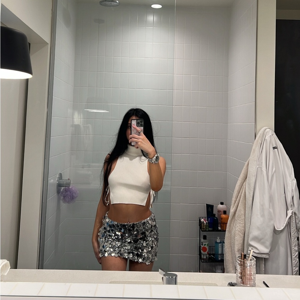 Edikted sequin skirt